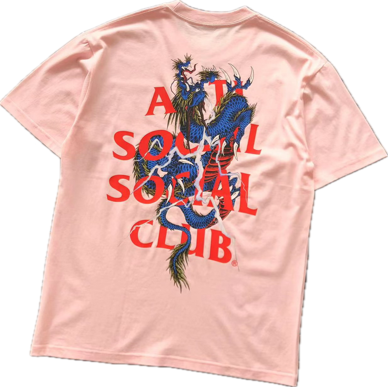 T-Shirt Antisocial Social Club Dragon