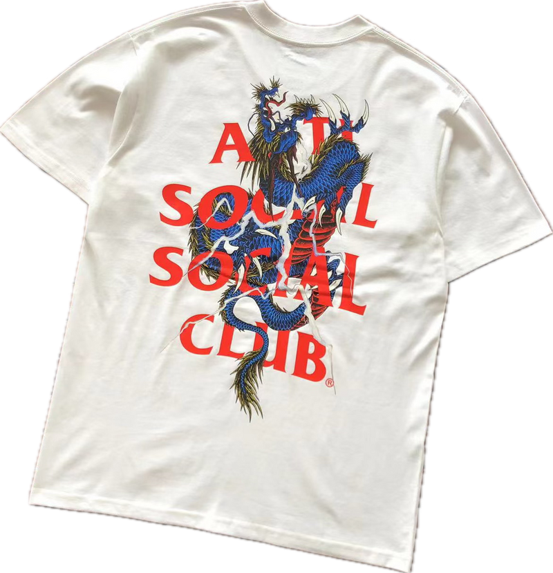 T-Shirt Antisocial Social Club Dragon