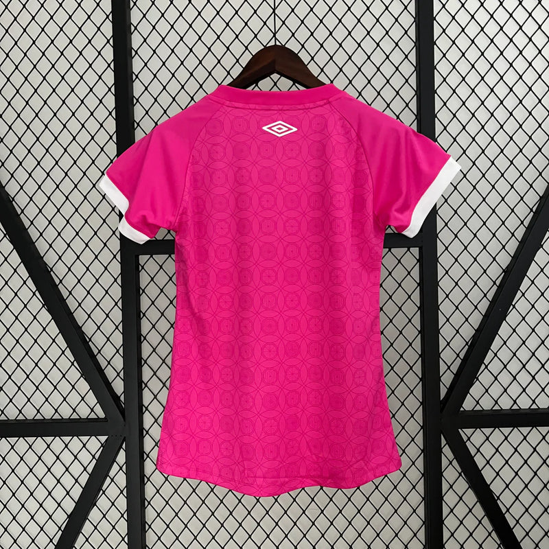 Camisola Santos Pink Feminina 23/24 - Rosa