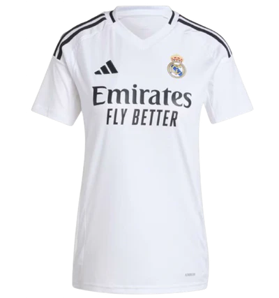 Camisola Feminina Real Madrid I 24/25 - Branco