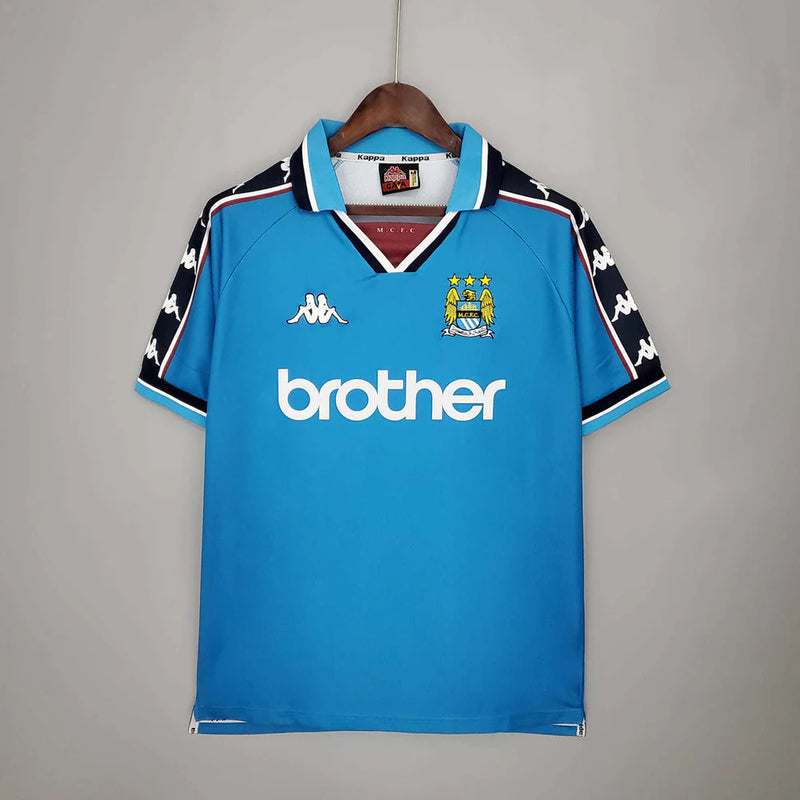 Camisola Manchester City Retrô 2011/2012 - Azul