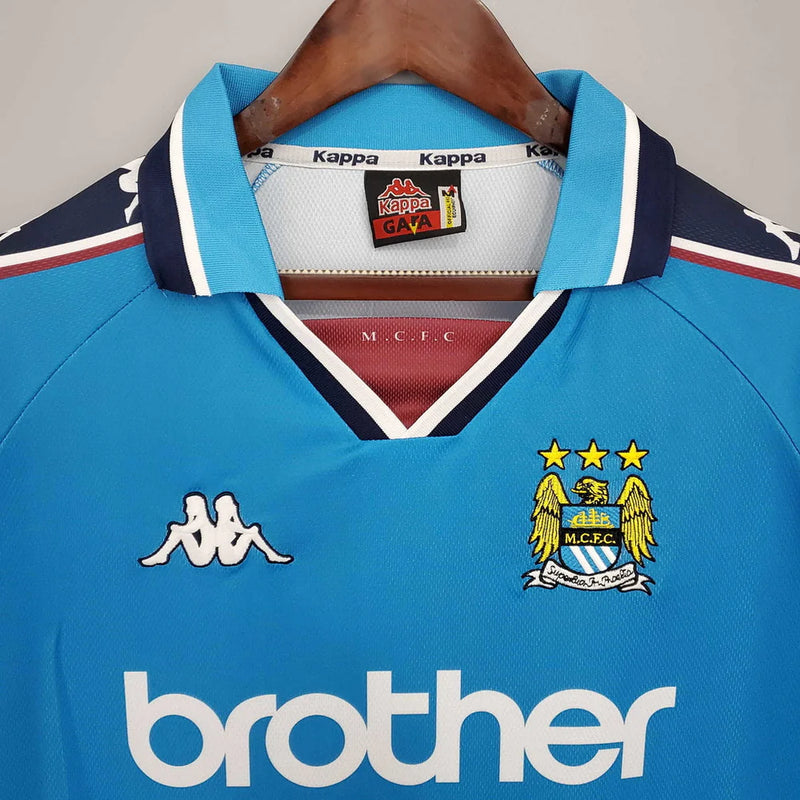 Camisola Manchester City Retrô 2011/2012 - Azul