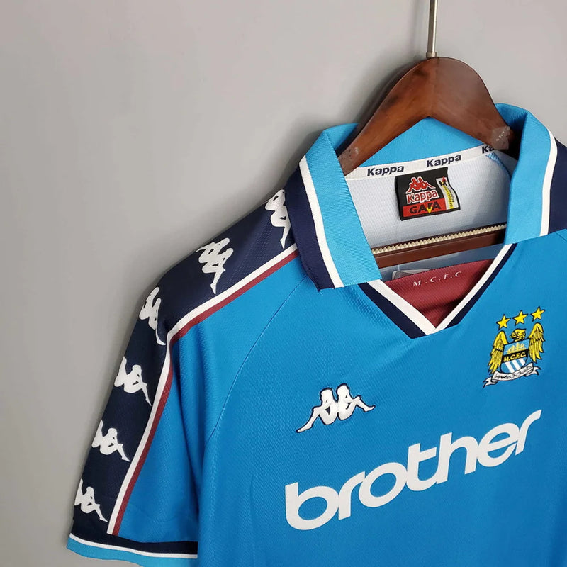 Camisola Manchester City Retrô 2011/2012 - Azul