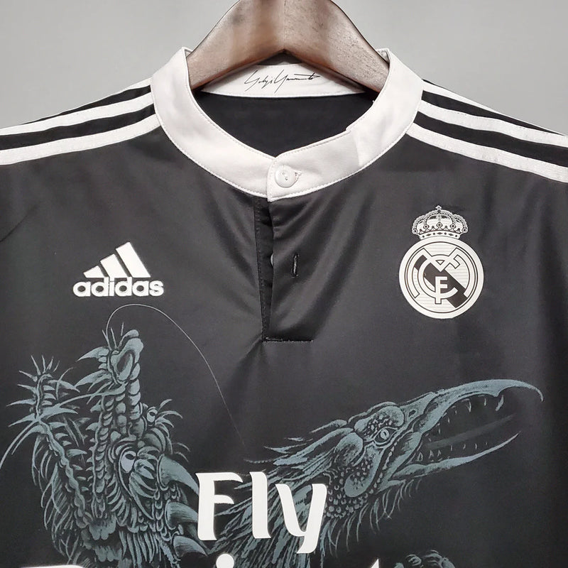 Camisola Manga Longa Real Madrid Third 14/15 - Preto