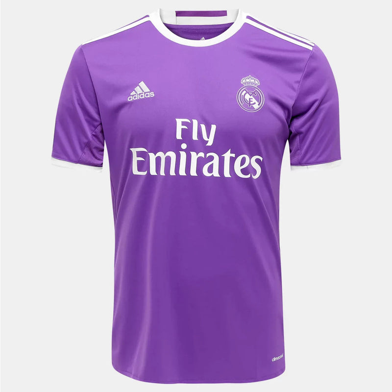 Camisola Real Madrid Retrô II 16/17 - Roxo