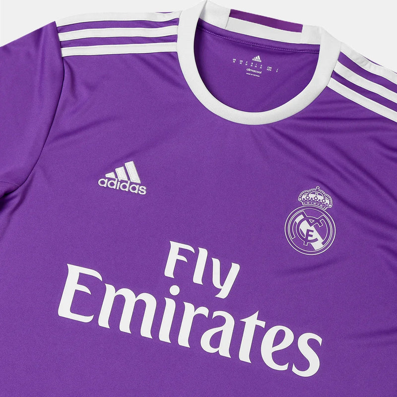 Camisola Real Madrid Retrô II 16/17 - Roxo