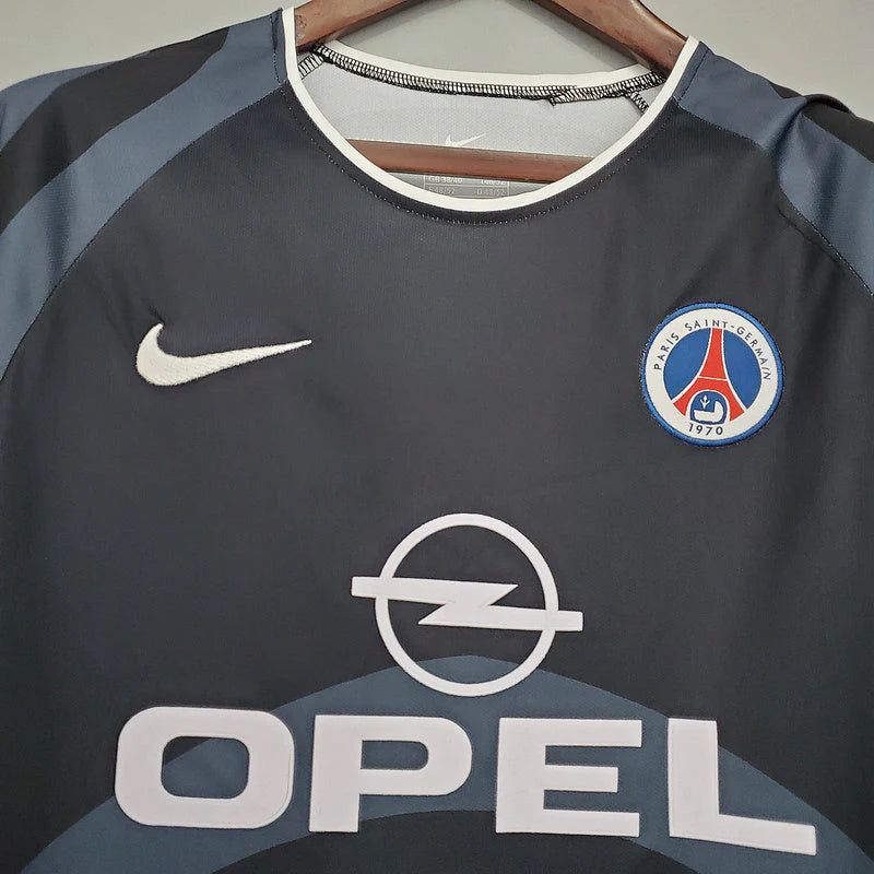 Camisola PSG Retrô 2002/2003 - Azul e Vermelha