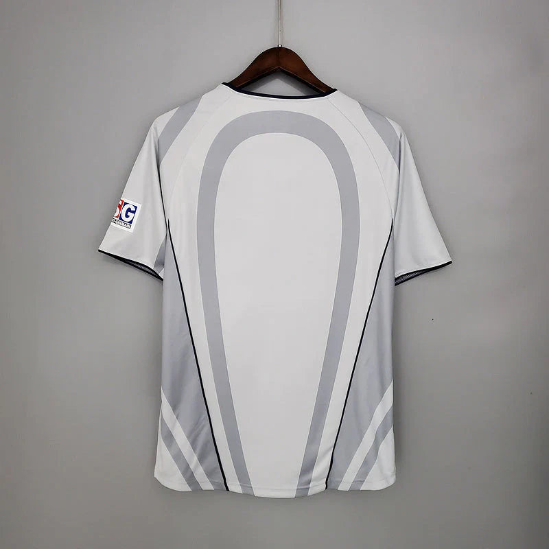 Camisola PSG Retrô 2001/2002 - Branca e Cinza