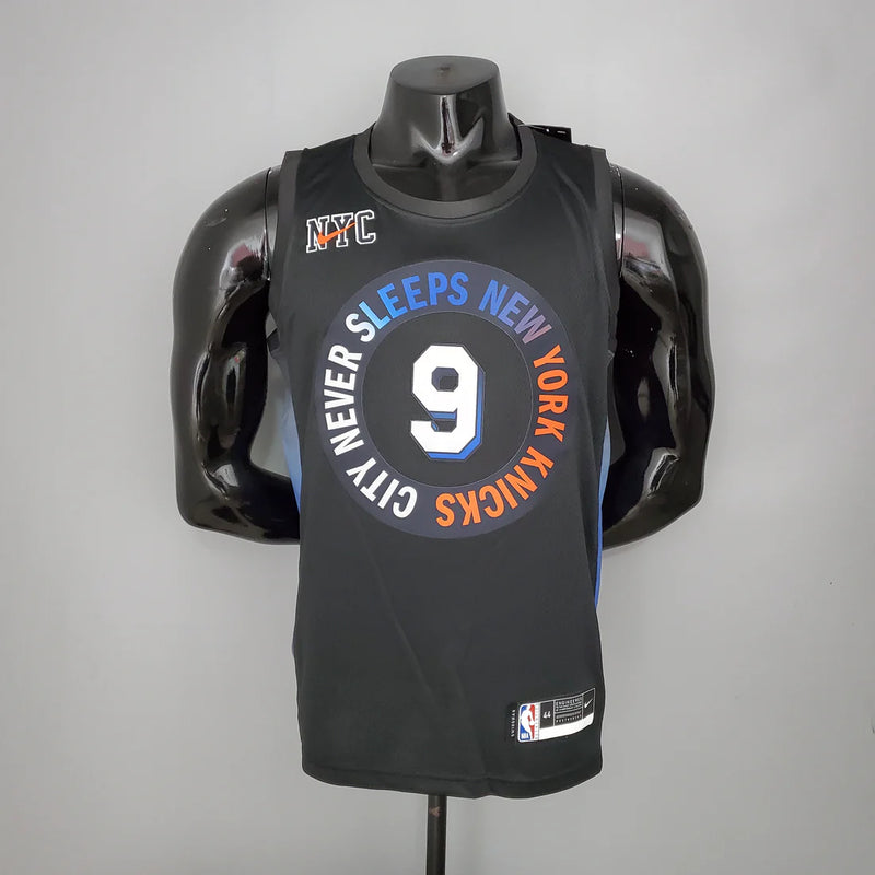 Regata New York Knicks City Edition Masculina - Preta