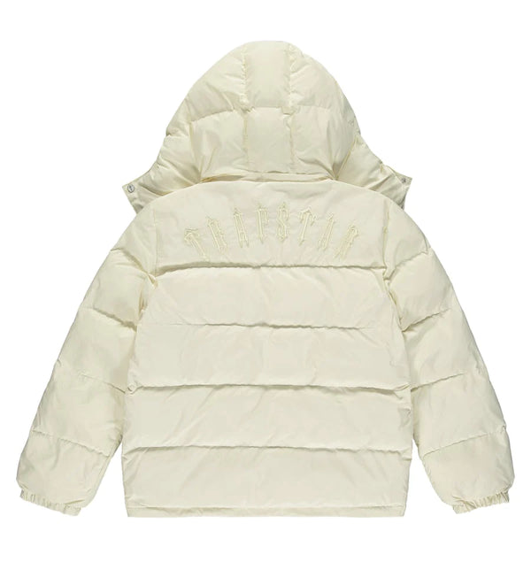 Trapstar Irongate Jacket Detachable Hood White