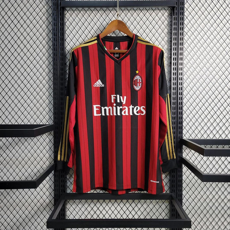 Camisola Milan Fly Emirates Retrô Home